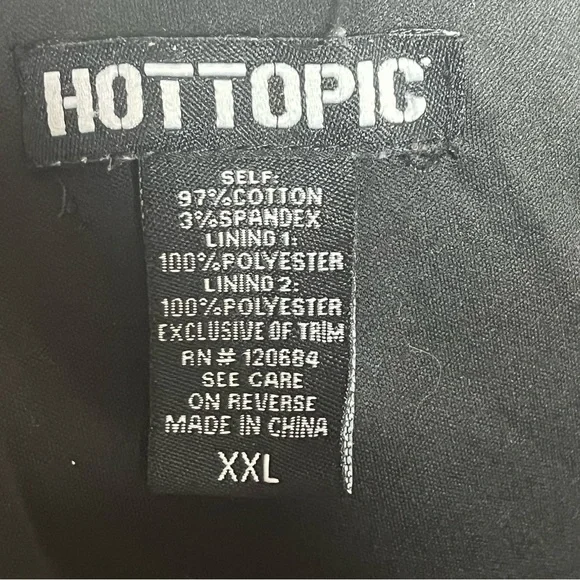 Hot Topic Red Roses Halter Top Dress Sz XXL Pinup Tulle Trim Black & Red - Picture 13 of 16